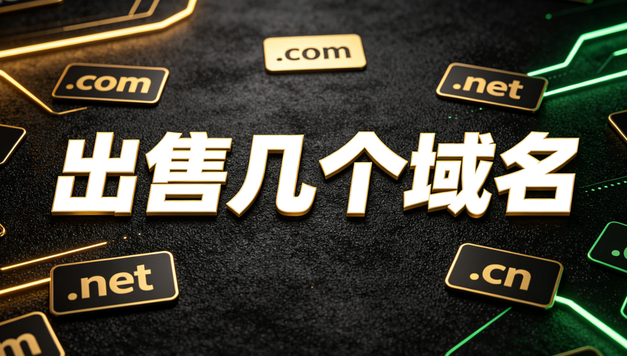 出几个自己之前注册的域名