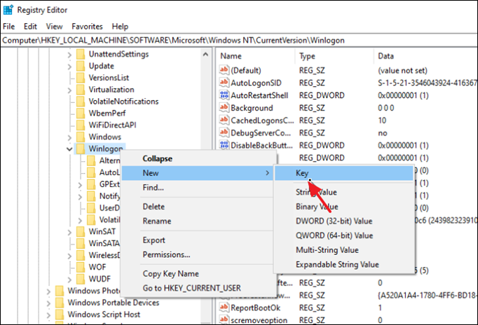 Windows登录界面隐藏帐户选项